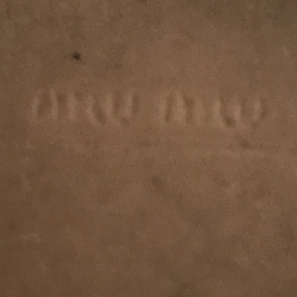 MIU MIU Swarovski crystals‎ platform shoes - Picture 7 of 10